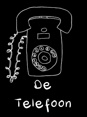 de telefoon titel2zwart